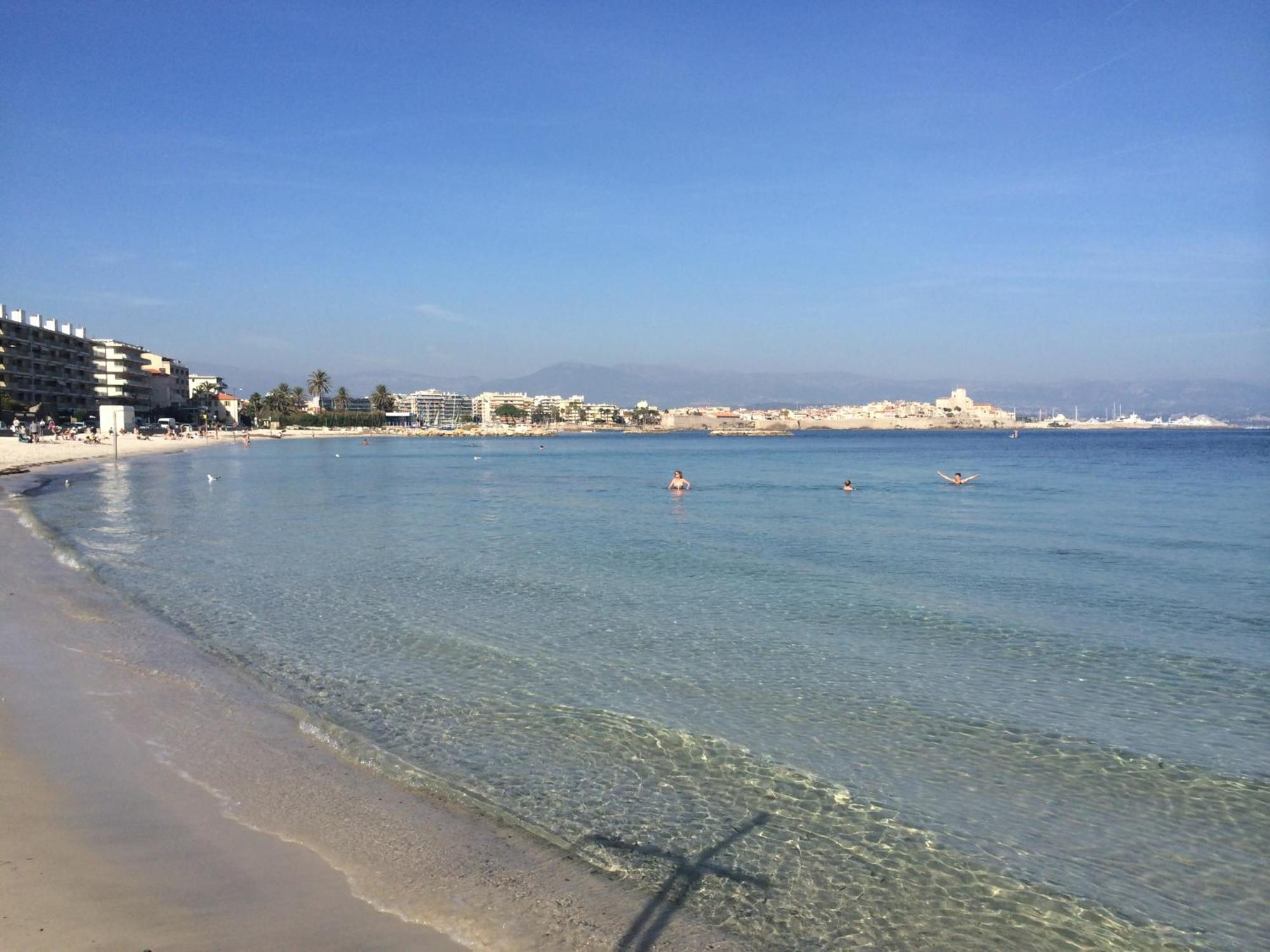 3 Pieces Vue Mer - Clim - 5 Min De La Plage A Pied Antibes Exterior photo